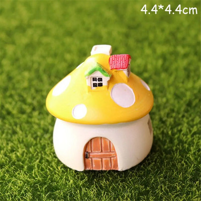 Vaigu mini seenemaja Miniatuursed aiatarvikud Värviline mikromaastik Haldjaaed Miniatuurid Kaunistused Käsitöö