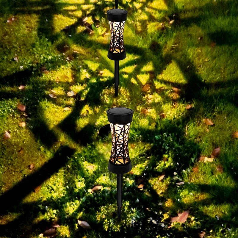 LED āra saules gaisma, ūdensnecaurlaidīga ainavas prožektori, dārza gaismas, bezvadu āra gaismas ar saules enerģiju