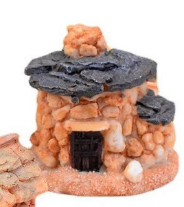 Ķīniešu antīka mini māja Retro ēka Mikro pasaku dārza figūriņas Miniatūras/terārijs vintage mājas dekori, rotājumi, paši izveidojiet