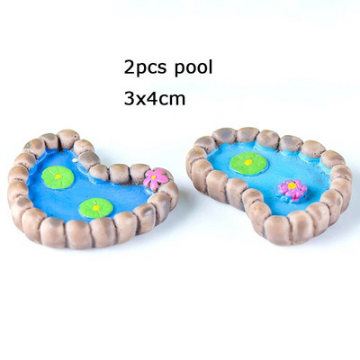 Ķīniešu antīka mini māja Retro ēka Mikro pasaku dārza figūriņas Miniatūras/terārijs vintage mājas dekori, rotājumi, paši izveidojiet