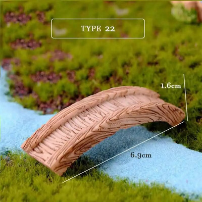 Ķīniešu antīka mini māja Retro ēka Mikro pasaku dārza figūriņas Miniatūras/terārijs vintage mājas dekori, rotājumi, paši izveidojiet