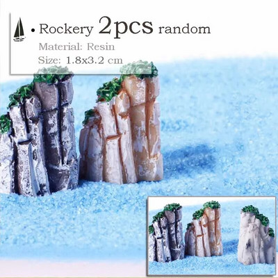 Ķīniešu antīka mini māja Retro ēka Mikro pasaku dārza figūriņas Miniatūras/terārijs vintage mājas dekori, rotājumi, paši izveidojiet