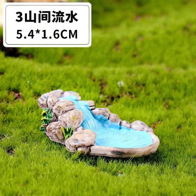 Ķīniešu antīka mini māja Retro ēka Mikro pasaku dārza figūriņas Miniatūras/terārijs vintage mājas dekori, rotājumi, paši izveidojiet