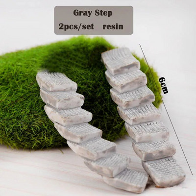 Ķīniešu antīka mini māja Retro ēka Mikro pasaku dārza figūriņas Miniatūras/terārijs vintage mājas dekori, rotājumi, paši izveidojiet