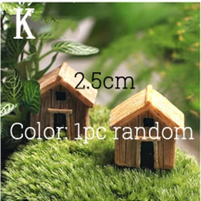 Ķīniešu antīka mini māja Retro ēka Mikro pasaku dārza figūriņas Miniatūras/terārijs vintage mājas dekori, rotājumi, paši izveidojiet