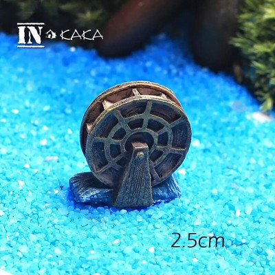 Ķīniešu antīka mini māja Retro ēka Mikro pasaku dārza figūriņas Miniatūras/terārijs vintage mājas dekori, rotājumi, paši izveidojiet