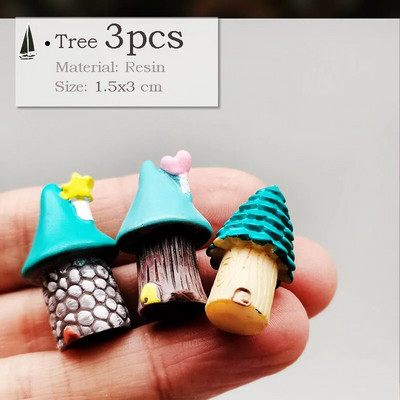 Ķīniešu antīka mini māja Retro ēka Mikro pasaku dārza figūriņas Miniatūras/terārijs vintage mājas dekori, rotājumi, paši izveidojiet