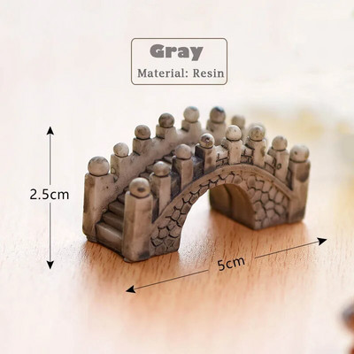 Ķīniešu antīka mini māja Retro ēka Mikro pasaku dārza figūriņas Miniatūras/terārijs vintage mājas dekori, rotājumi, paši izveidojiet