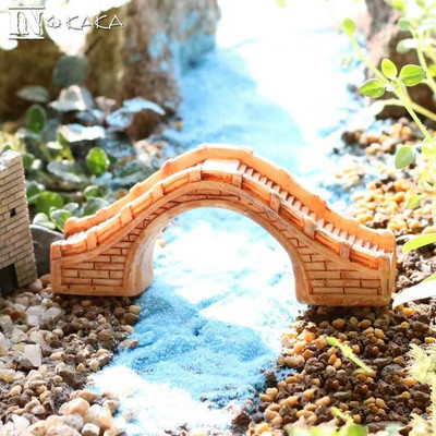 Ķīniešu antīka mini māja Retro ēka Mikro pasaku dārza figūriņas Miniatūras/terārijs vintage mājas dekori, rotājumi, paši izveidojiet