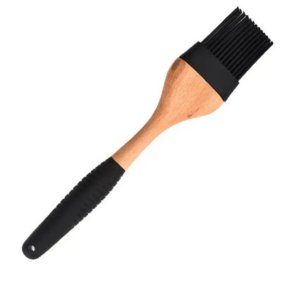 1 vnt. silikoninis kepsninių aliejaus šepetėlis ant grotelių konditerijos sausainių virtuvės kepimo šepetys konditerijos šepetys aliejaus šepečiai „pasidaryk pats“ kepsninės įrankis