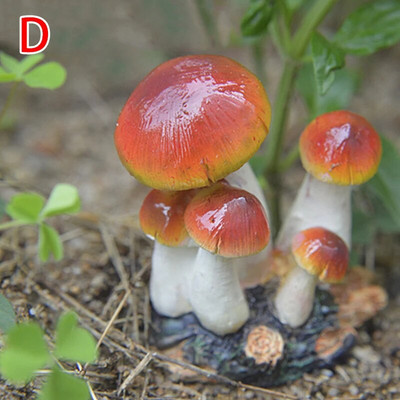 Mini dervos grybų fėja Miniatiūrinė terariumo figūrėlės Lėlių namelis „Pasidaryk pats“ amatai Sodo kraštovaizdžio ornamento puošmena Dovana