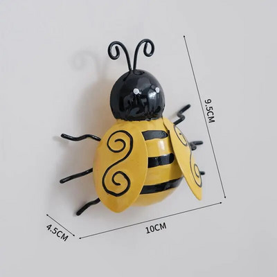 Kaltas dzelzs skudras sienāzis mārīte Rotājumi Dārzs Kaltas dzelzs rotājumi podiņos rotājumi bērniem Rotaļlietas Rotaļu māja Jauka dāvana