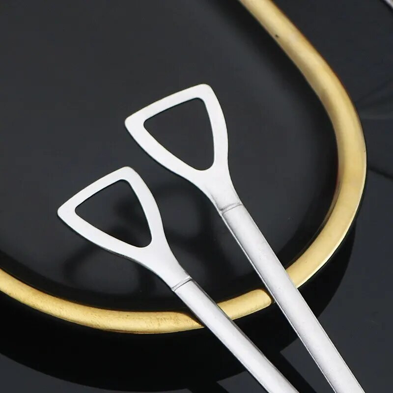 4 tk pakk roostevabast terasest loominguline kohvikühvel jäätise magustoit retro armas kandiline lusikas lauanõude komplekt köögividin