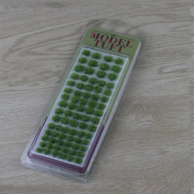 77PCS μικτού μεγέθους Τούφες γρασιδιού Τεχνητά φυτά Υλικά Μοντελοποίησης Συστάδας Τραπεζιού Άμμος Διάταξη Φυτών Προσομοίωση Παιχνιδιού πολέμου Σκηνικό