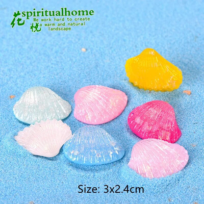 Mini dofīnu figūriņas Gaismas okeāns jūras dzīvnieks haizivs mirdzošs zivis miniatūras figūriņas DIY mikro dārza ainavu rotājumi