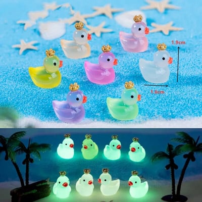 Mini dofīnu figūriņas Gaismas okeāns jūras dzīvnieks haizivs mirdzošs zivis miniatūras figūriņas DIY mikro dārza ainavu rotājumi