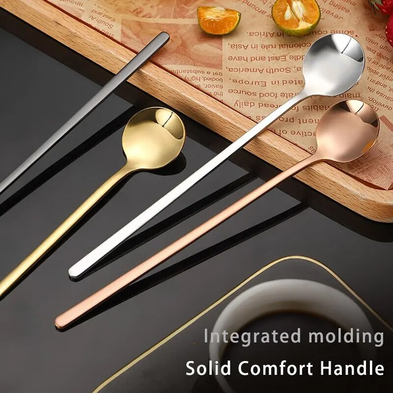 12 gabalu zelta kausu karotes trauku komplekts nerūsējošā tērauda karotes kafijas karotes trauku komplekts brīvdienu virtuves trauku komplekts, dāvana