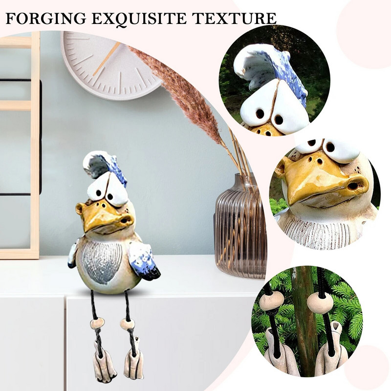 Sveķu saimniecība Ornaments Vistas Smieklīgs pagalma cālis Māksla Skulptūras Amatniecība Dāvana svētkos Atkārtoti lietojams mājas dārza dekors