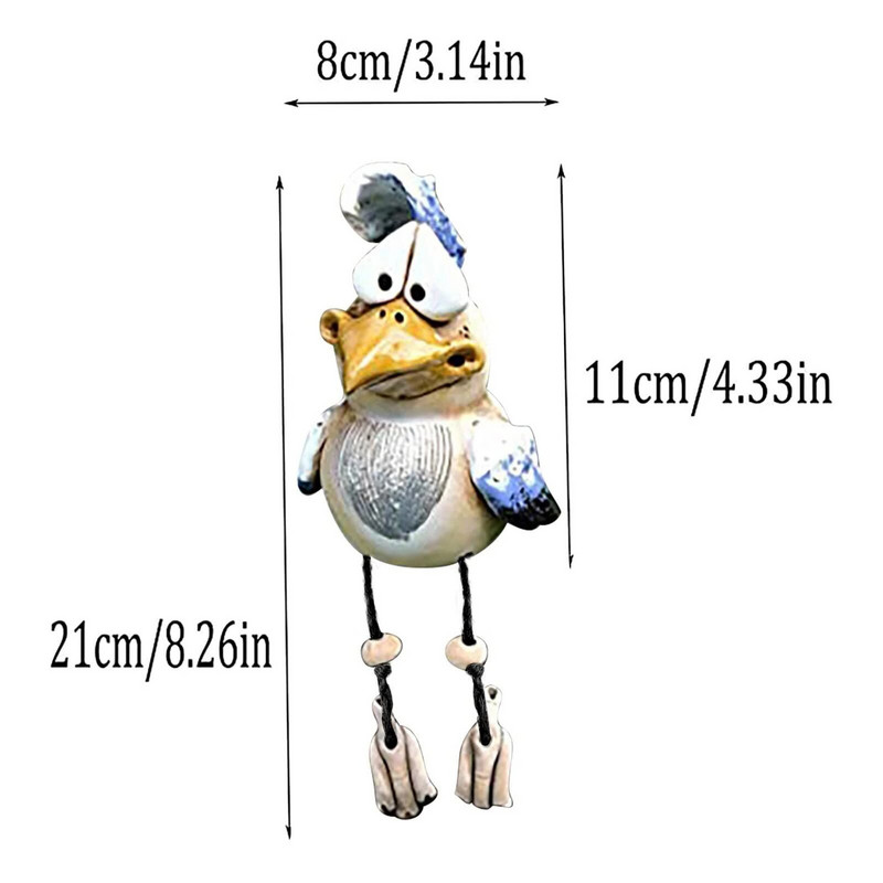 Sveķu saimniecība Ornaments Vistas Smieklīgs pagalma cālis Māksla Skulptūras Amatniecība Dāvana svētkos Atkārtoti lietojams mājas dārza dekors