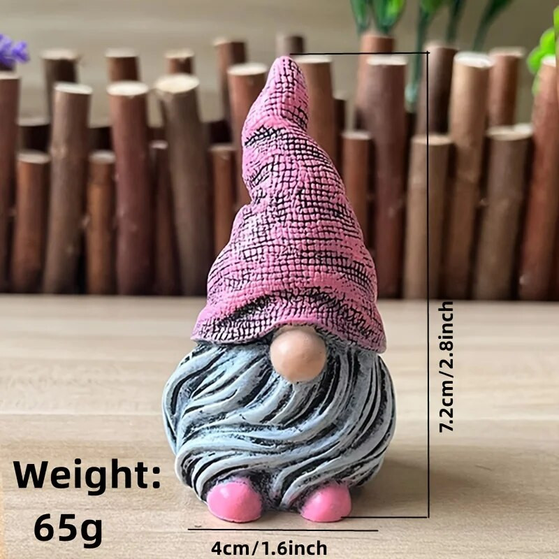 Dervos statula, beveidės lėlių figūrėlės Miniatiūrinės namų dekoracijos vejos papuošalams viduje arba lauke