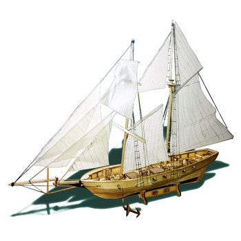 3D ξύλινο κιτ πλοίου για ιστιοπλοϊκό σπίτι DIY Μοντέλο Διακόσμηση Σκάφος Παιχνίδι Συναρμολόγηση Σκάφους Παζλ Μοντέλο Διακόσμηση Δώρο