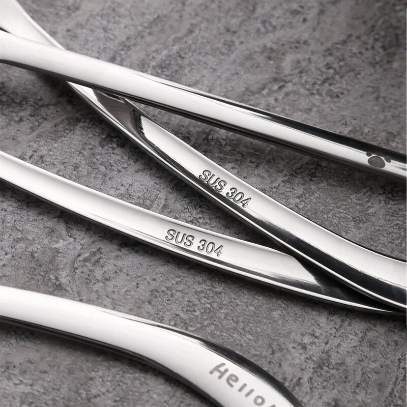 1PC Slatka mačka Žlica za desert Žličica za čaj Žličica za kavu od nehrđajućeg čelika 304 Dugi rep Žlica za mačku Poklon posuđe za sladoled s dugom drškom