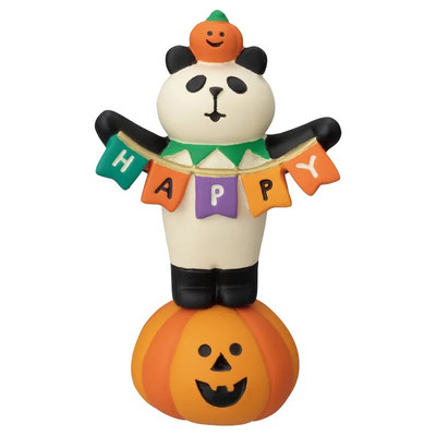 2024. gada Helovīna ķirbis, japāņu kaķis, miniatūra ainas rekvizīti Modes rotaļas radoša dāvana ZAKKA sveķu mazs dekors