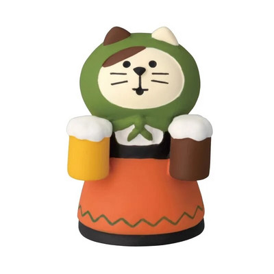 2024. gada Helovīna ķirbis, japāņu kaķis, miniatūra ainas rekvizīti Modes rotaļas radoša dāvana ZAKKA sveķu mazs dekors