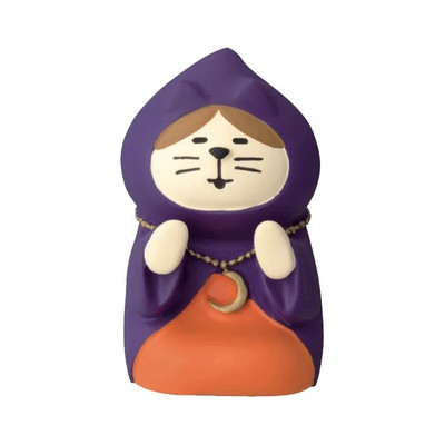 2024. gada Helovīna ķirbis, japāņu kaķis, miniatūra ainas rekvizīti Modes rotaļas radoša dāvana ZAKKA sveķu mazs dekors