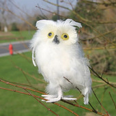 Mākslīgie dzīvnieki mājas dekori Dārza rotājumi Ainavu dekorēšana Pagalma apdare Piegādes putas Vivid Pūces modelis