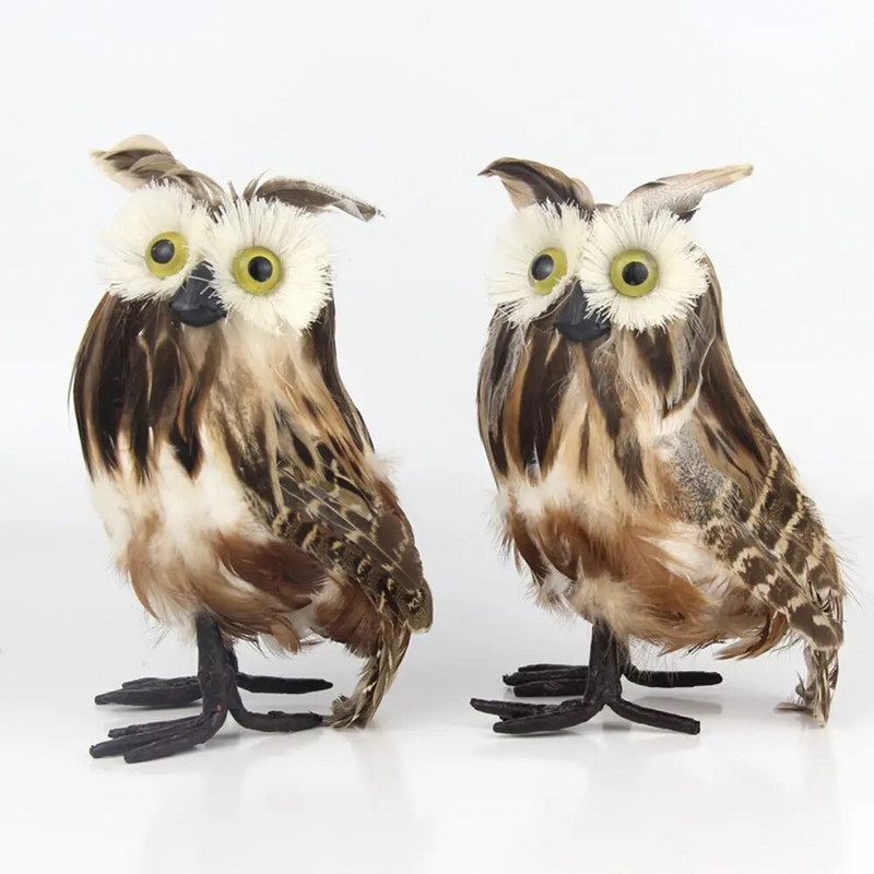 Mākslīgie dzīvnieki mājas dekori Dārza rotājumi Ainavu dekorēšana Pagalma apdare Piegādes putas Vivid Pūces modelis