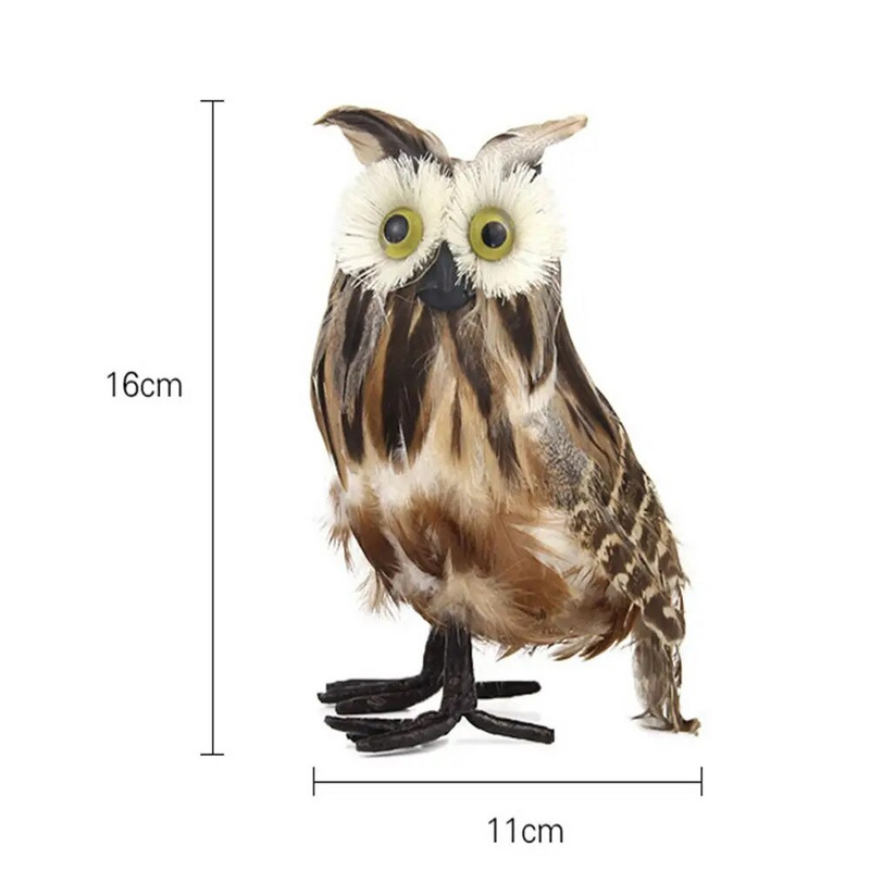 Mākslīgie dzīvnieki mājas dekori Dārza rotājumi Ainavu dekorēšana Pagalma apdare Piegādes putas Vivid Pūces modelis