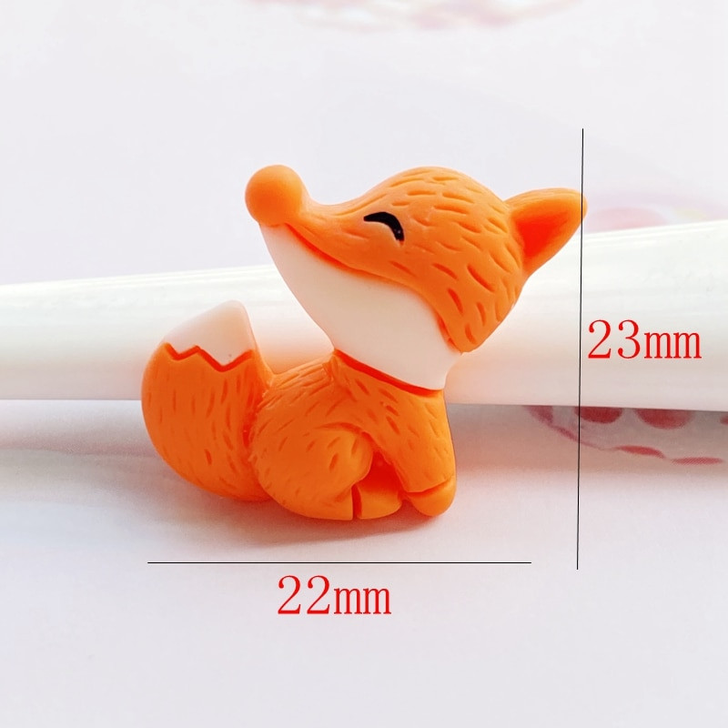 10Gb Jauki jaukts mini multfilmu Dzīvnieks plakana muguras sveķu kabošoni Scrapbooking DIY rotaslietas amatniecības apdares aksesuāri H05