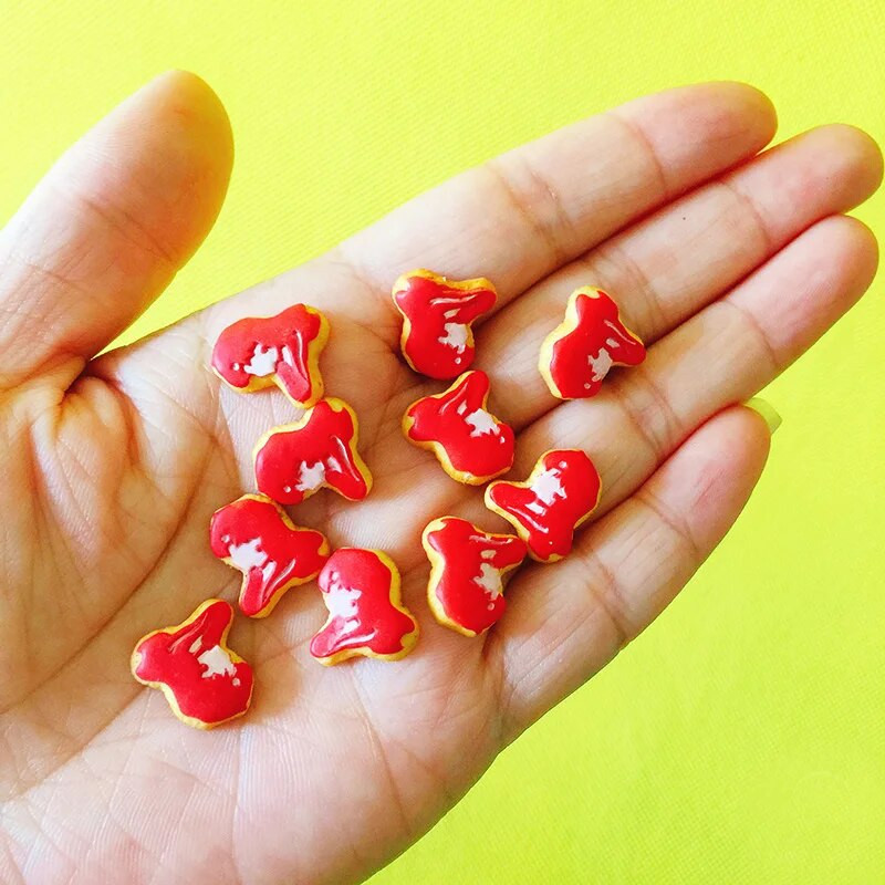 JAUNUMS ~ 20 gab. steiks/miniatūras/jauks mīļš/pasaku dārza rūķītis/sūnu terārija dekors/bonsai/figūra/leļļu māja/diy piederumi