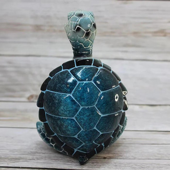 Ειδώλιο θαλάσσιας χελώνας που διαλογίζεται Άγαλμα χελώνας Ζεν Γιόγκα Μινιατούρα Γλυπτό Χελώνας Θαλάσσιας Χελώνας Στολίδι από ρητίνη θαλάσσιας χελώνας Διακόσμηση κήπου σπιτιού