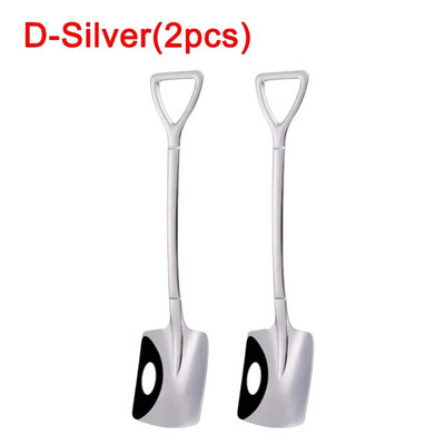 4/1 gab. Nerūsējošā tērauda kafijas karotes lāpstiņas formas deserts saldējuma karote augļu karote maisīšanas karote mājas virtuves restorānam