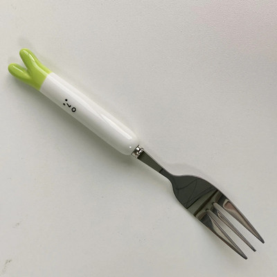 Crtani luk Žlica Vilica Štapići Setovi Pribor za jelo Prijenosno posuđe za ručak Putno posuđe za jelo od nehrđajućeg čelika Kuhinjski pribor