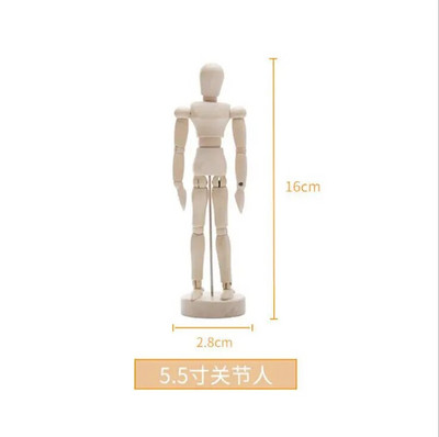 ΝΕΑ κινητά άκρα καλλιτέχνη Ξύλινη φιγούρα ανδρικού παιχνιδιού Μοντέλο μανεκέν Καλλιτεχνικό σκίτσο Σχέδιο φιγούρες παιχνιδιού δράσης