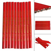 10 vnt dailidės pieštukas storio šerdies juodas rašiklis specialus žymėjimo rašiklis „pasidaryk pats“ su masteliu dailidės įrankio rašiklis raštinės reikmenų žymėjimo rašiklis