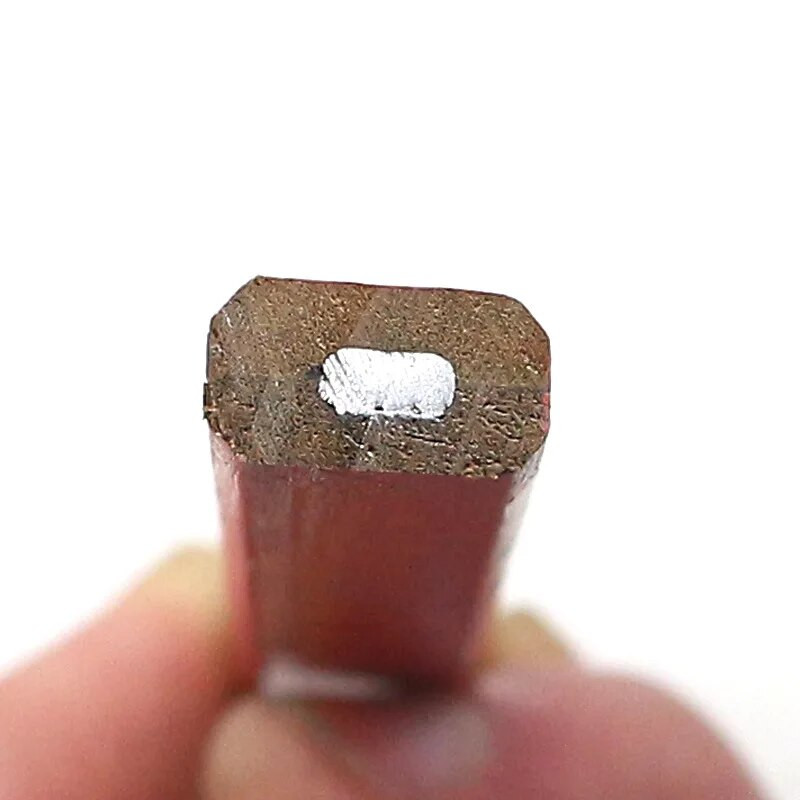 10 vnt dailidės pieštukas storio šerdies juodas rašiklis specialus žymėjimo rašiklis „pasidaryk pats“ su masteliu dailidės įrankio rašiklis raštinės reikmenų žymėjimo rašiklis