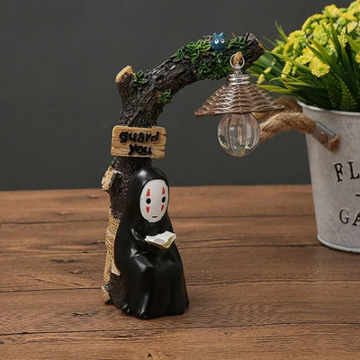 Kūrybiškos kalėdinės dovanos studentams Japonijos bakalėjos Chihiro Kaonashi papuošalai naktiniai derva