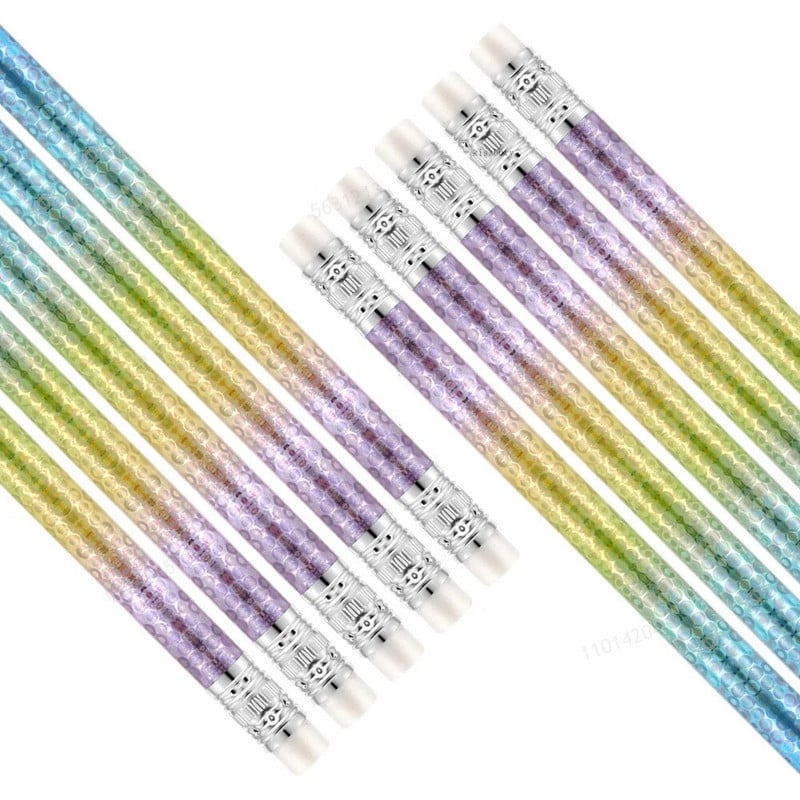 12 ΤΕΜ. Student Fantasy Starry Sky Ξύλινα μολύβια HB Παιδικό σκίτσο Υλικό σχεδίασης Εργαλείο σχολικής γραφικής ύλης