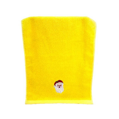 2023 újévi törölköző klasszikus tömör karácsonyfa/hóember/ Mikulás hímzős fürdőlepedő 45x32cm karácsonyi kéztörlő szett