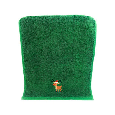 2023 újévi törölköző klasszikus tömör karácsonyfa/hóember/ Mikulás hímzős fürdőlepedő 45x32cm karácsonyi kéztörlő szett