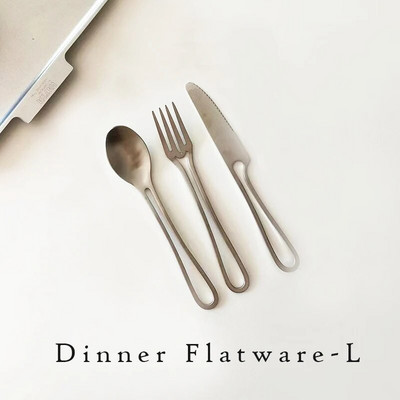 304 Nerūsējošā tērauda galda piederumu komplekts Melns galda piederumi Rietumu deserta dakšiņas karotes steiku naži kūkas karotes nazis dakšiņas karotes