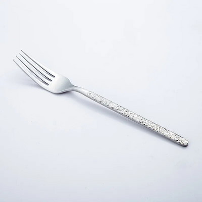 Nerūsējošā tērauda Rietumu galda piederumu komplekts nazis dakšiņa karote vakariņu komplekts deserts vakariņām Western steiks nazis galda piederumi karotes dakša