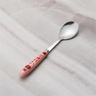 1 gab. Nerūsējošā tērauda galda piederumi, pārnēsājami radoša stila karote, dakša, Irbulīši, virtuves rīki, lieliski izskatīgi trauki