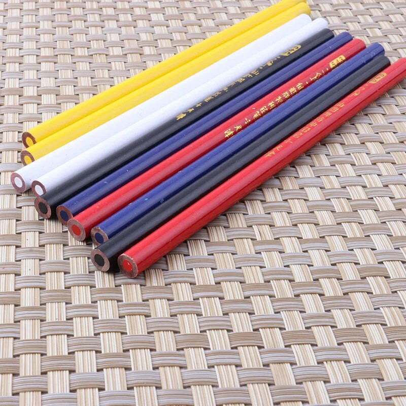 Rūpnieciskās kvalitātes īpašas kvalitātes zīmuļu pildspalva 10 gab/iepakojumā melna / sarkana / dzeltena / balta / violeta āda, plastmasa, porcelāns, metāls utt.