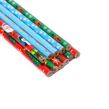 10 τμχ Χριστουγεννιάτικο θέμα Μολύβι ξύλου HB Μαύρο μη τοξικό Ζωγραφική Γράψιμο Standard Pencil Χαριτωμένα επιστολόχαρτα σχολικά είδη