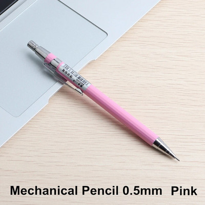 1 gab Mehāniskais zīmulis Kawaii skolas biroja piederumiem Studentu kancelejas preču mākslinieka krāsa Preses automātiskais zīmulis bērniem